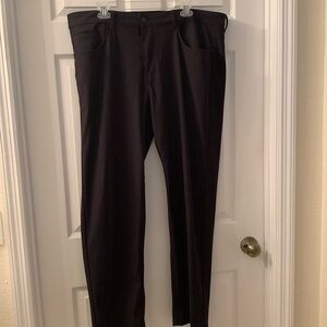 Men’s Member’s Mark Benton Slim Fit Performance Pant 40x32 Black